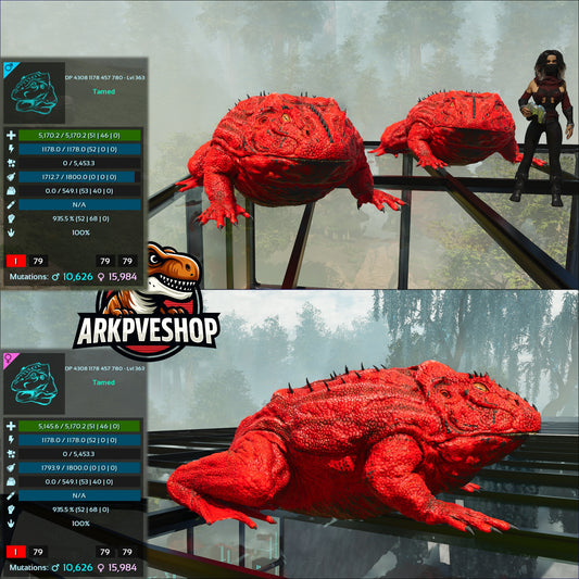 Aberrant Beelzebufo 935 - 1468.3%Melee