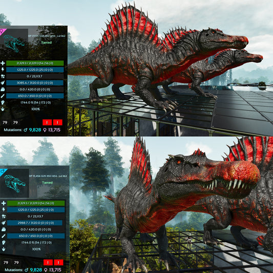 🦖 Aberrant Spino Spinosaurus 1744%Melee Colours