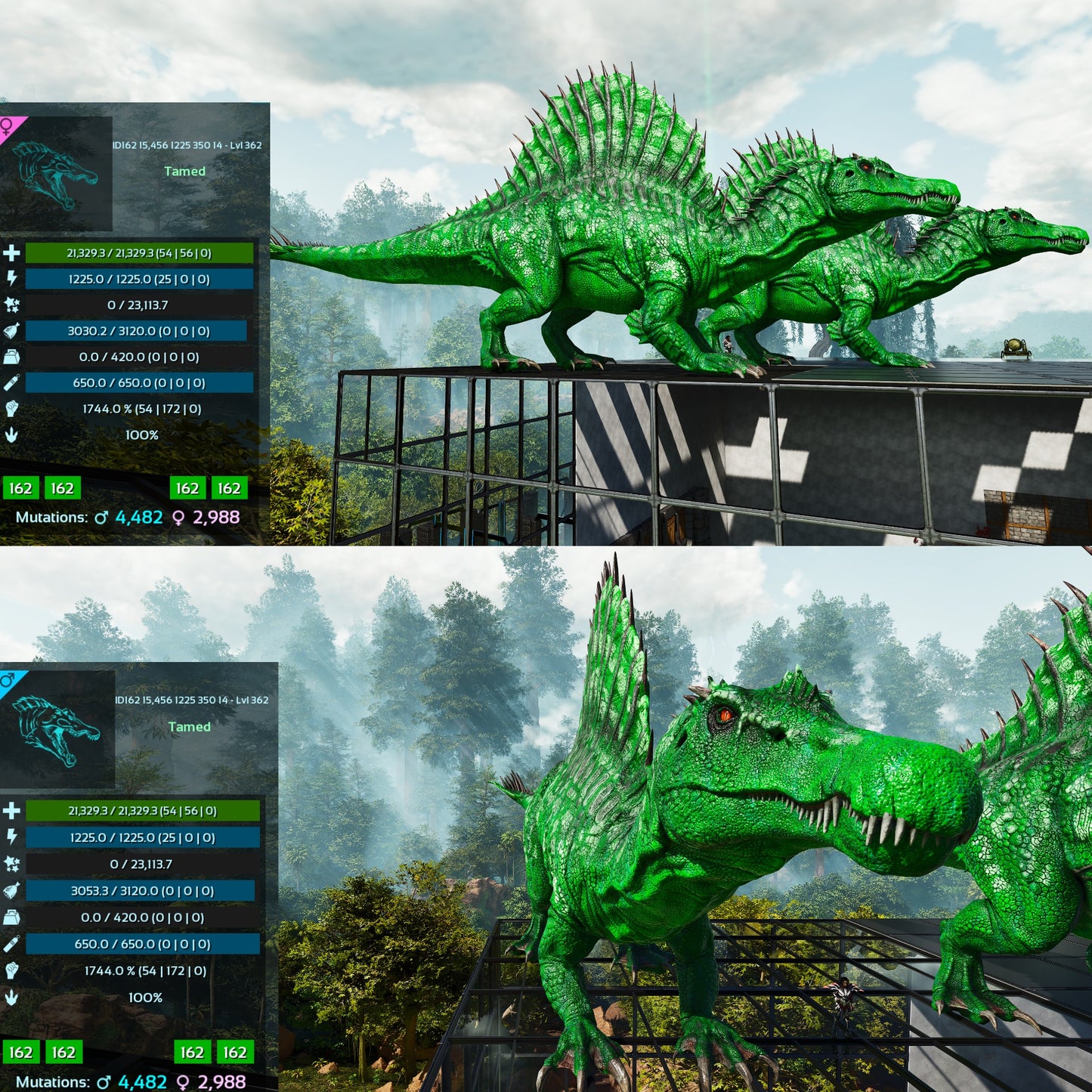 🦖 Aberrant Spino Spinosaurus 1744%Melee Colours