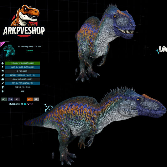 Acro Acrocanthosaurus Clone High&Low Lvl