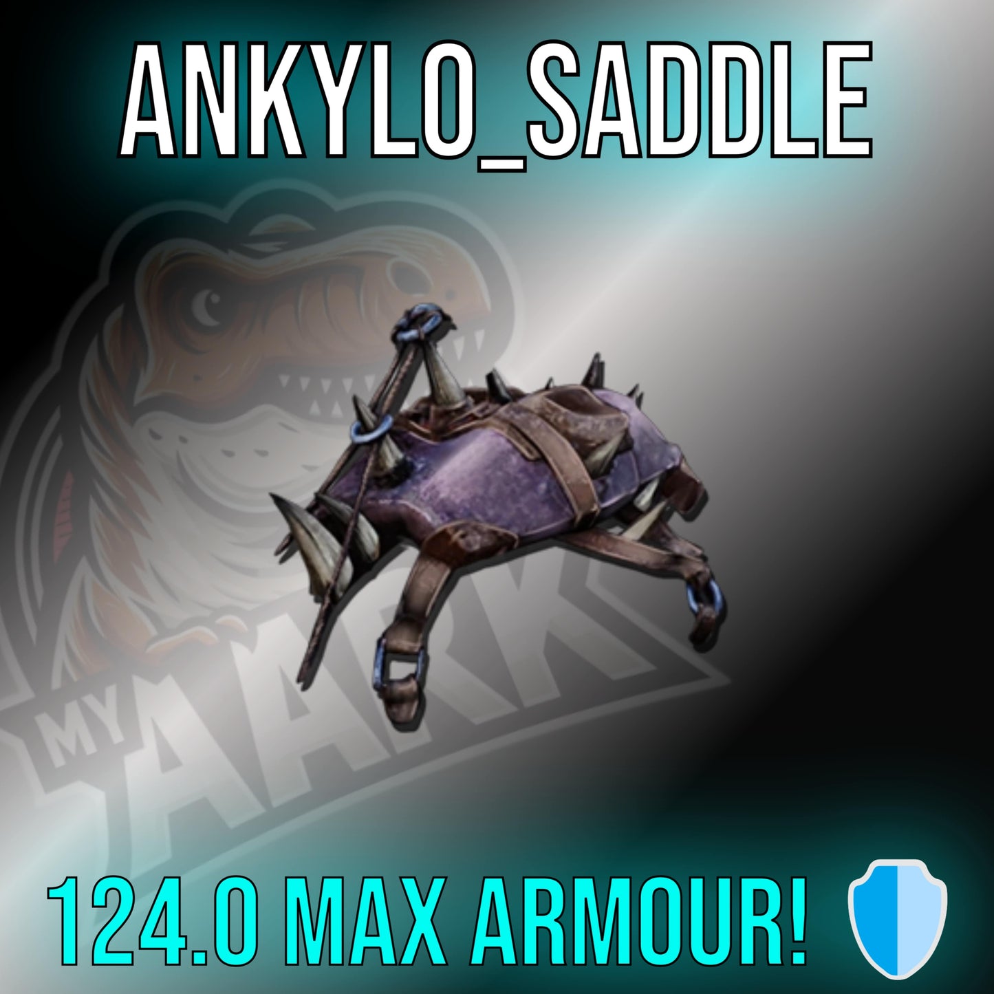 Ankylosaurus / Ankylo - Crafted Saddle