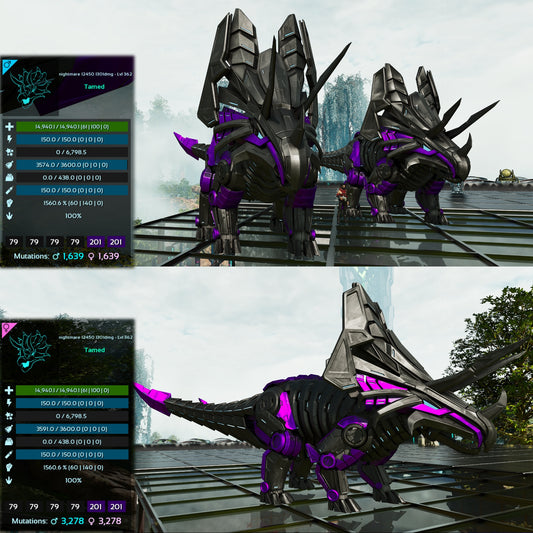 Tek Triceratops Trike 14.940HP 1560.6%m Imprinted