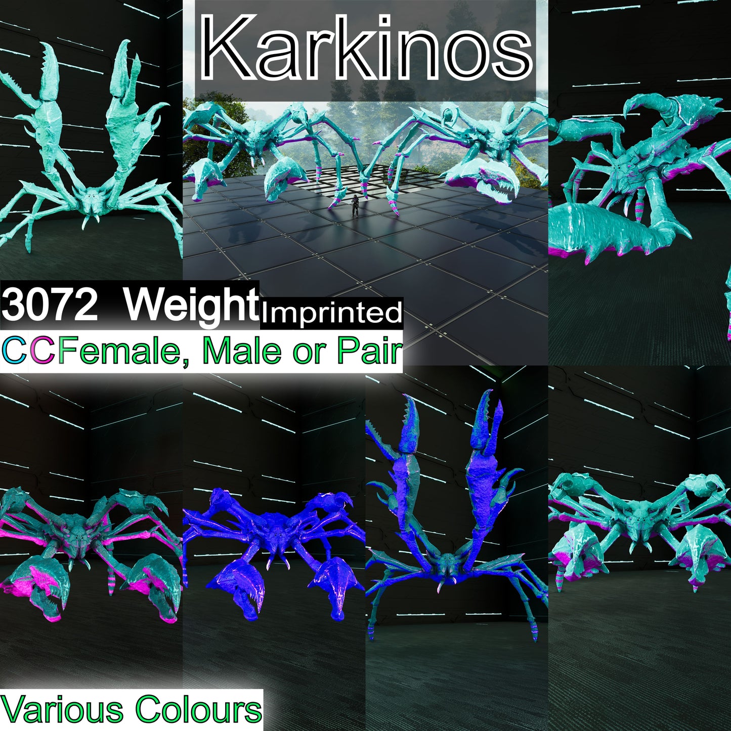 Karkinos / Karkino / Abberation Dino / 3072 Weight Imprinted