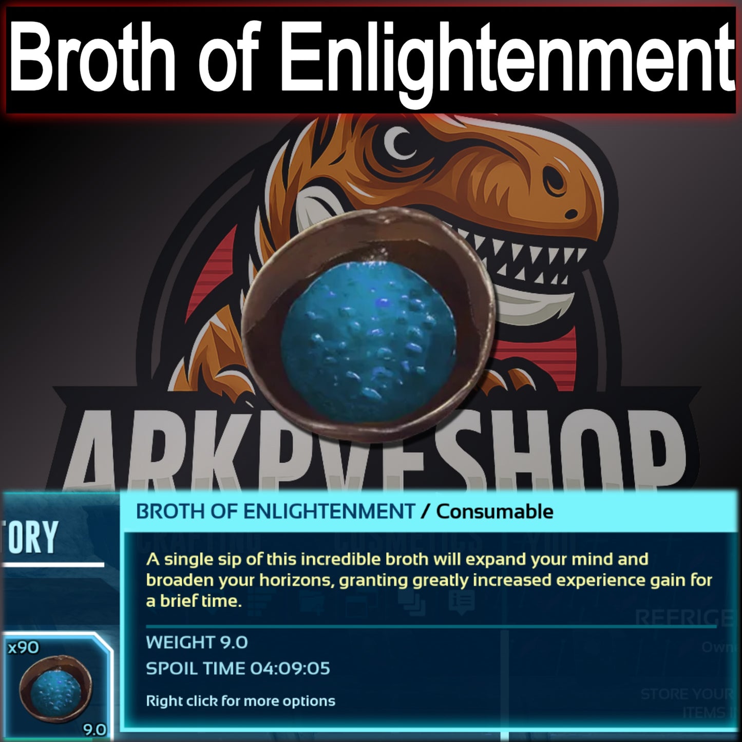 ARK Ascended Kitchen Soups, Stews, Kibbles