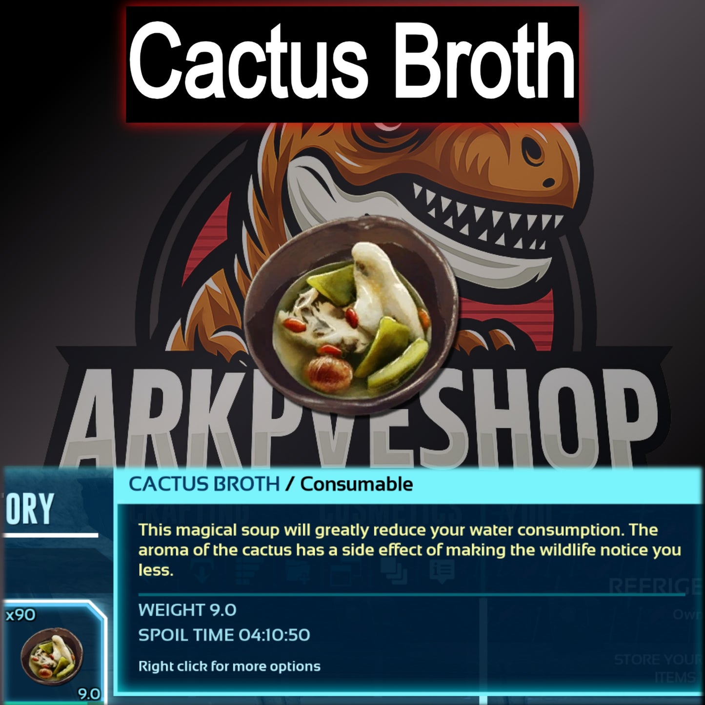 ARK Ascended Kitchen Soups, Stews, Kibbles