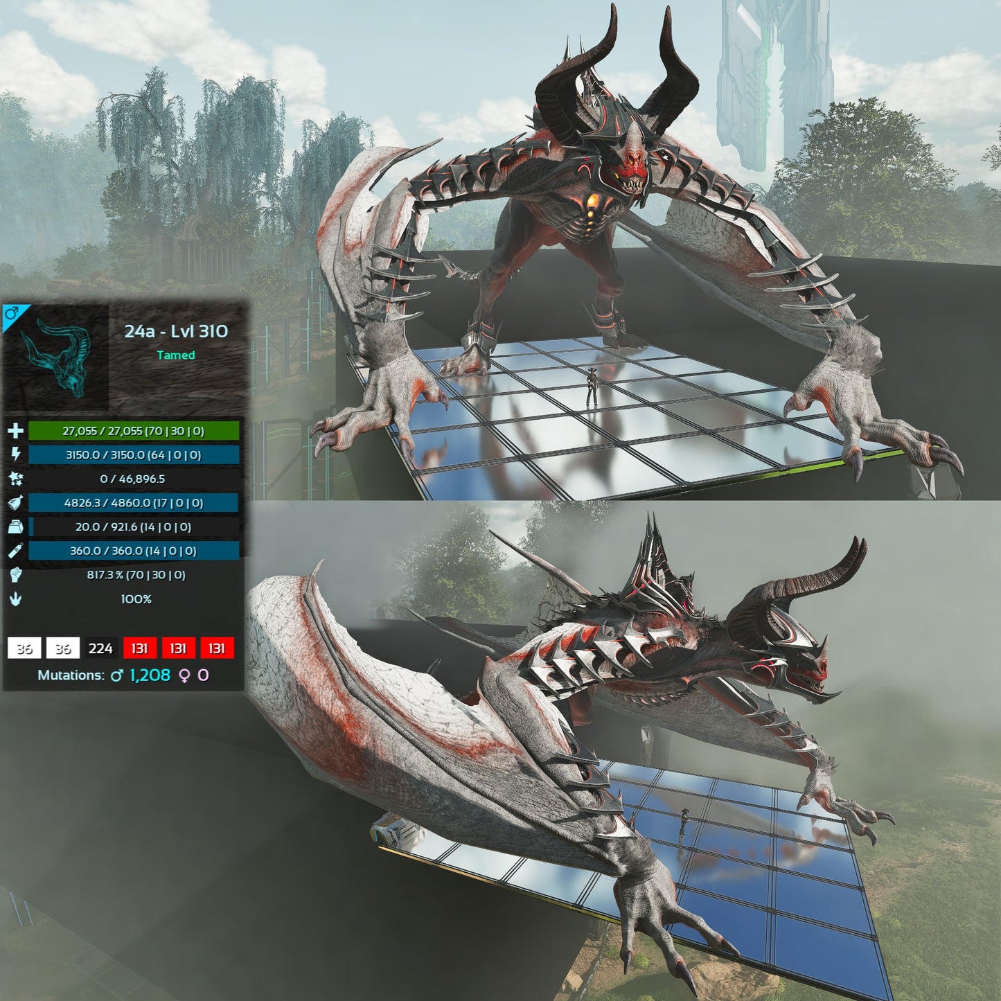 Gigadesmodus Adults best Stats include