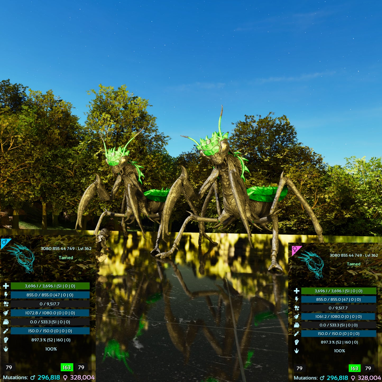 Mantis - Max Level 362 897dmg Imprinted