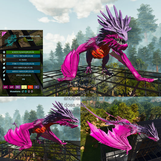 Ice Wyvern Clone High LVL Dragon