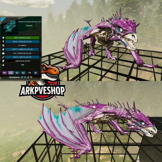 Zombie Wyvern - Clone / Event / High Level and Stats