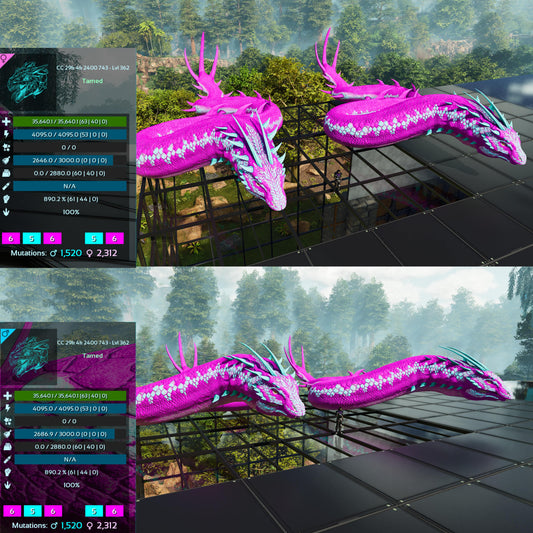 Basilisk Aberrant Dino / Max 362Level