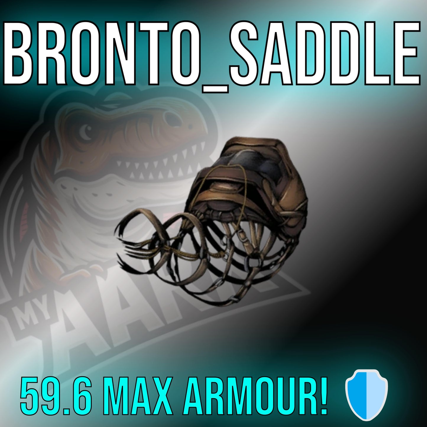 Brontosaurus / Bronto - Crafted Saddle