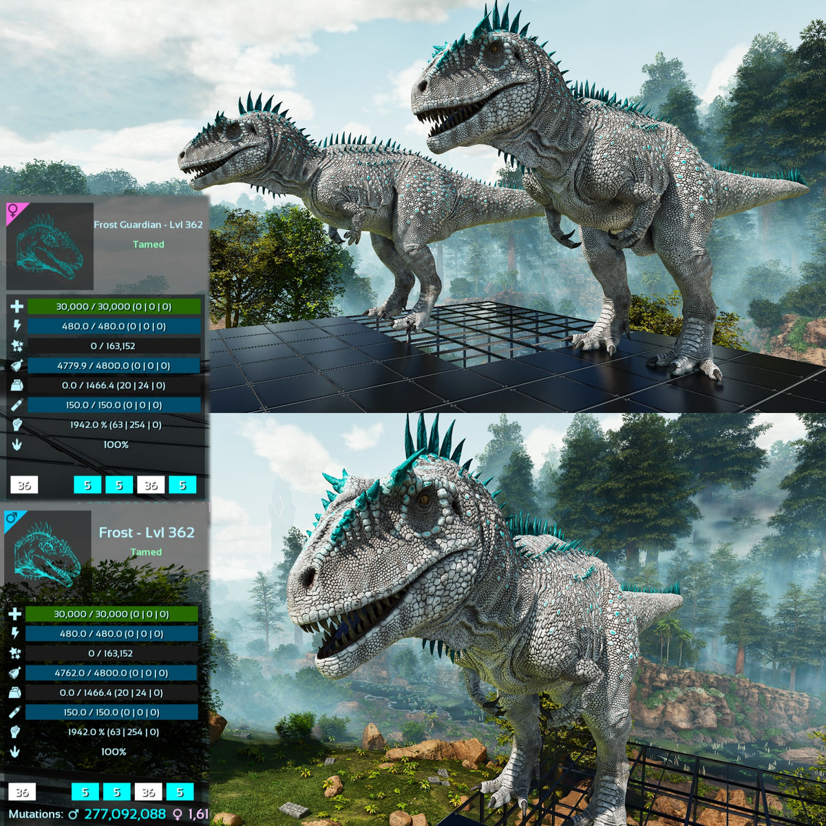 Carcharodontosaurus Carcha 1942%m Imprinted Mix Colours