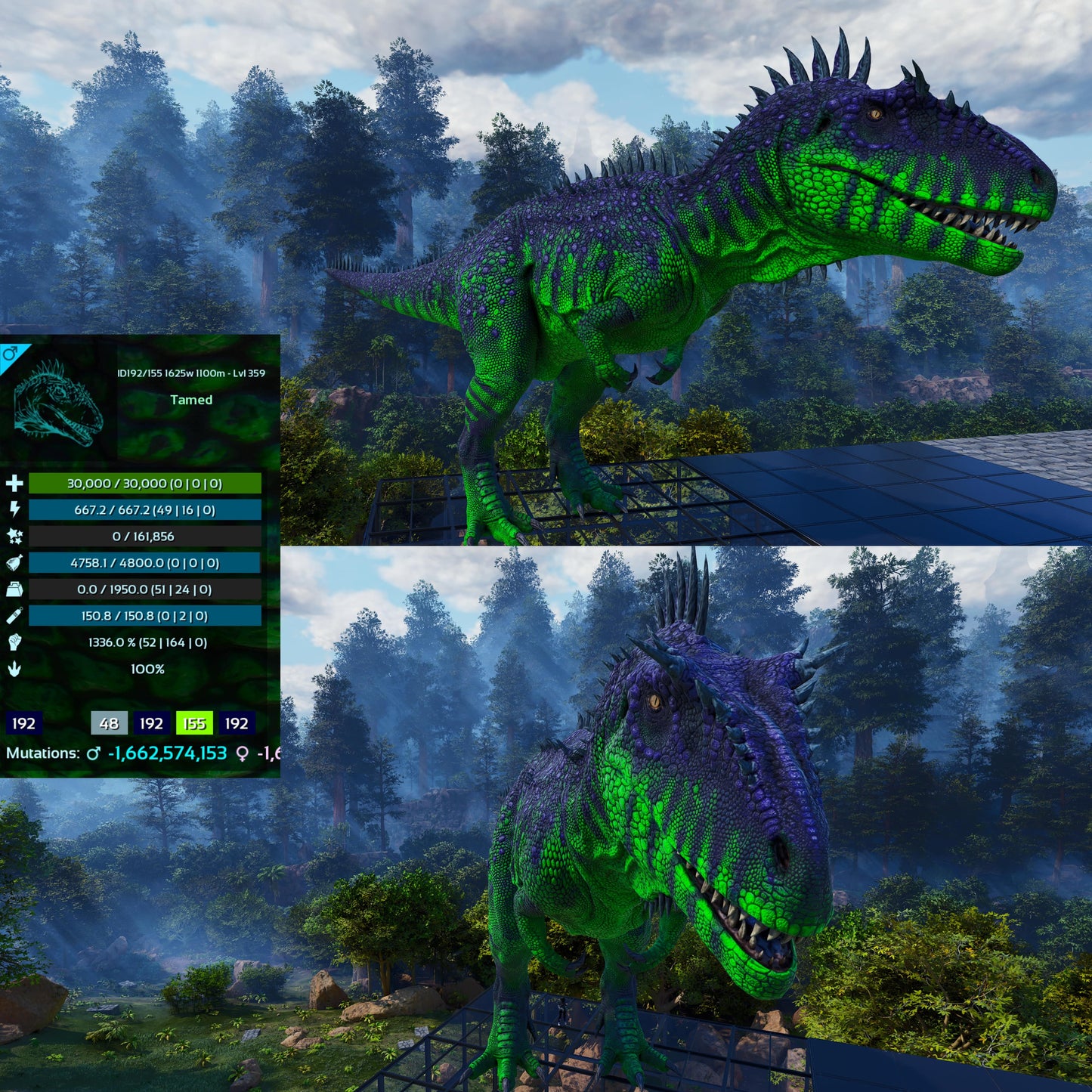 🏷️Carcharodontosaurus / Carcharo / Carcha 1336%Dmg Imprinted🏷️