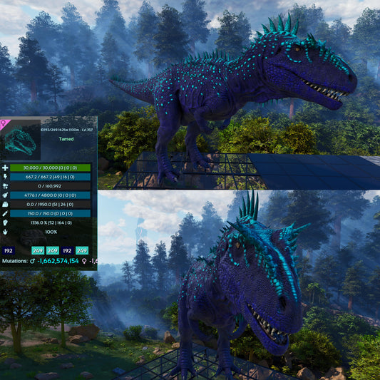 🏷️Carcharodontosaurus / Carcharo / Carcha 1336%Dmg Imprinted🏷️