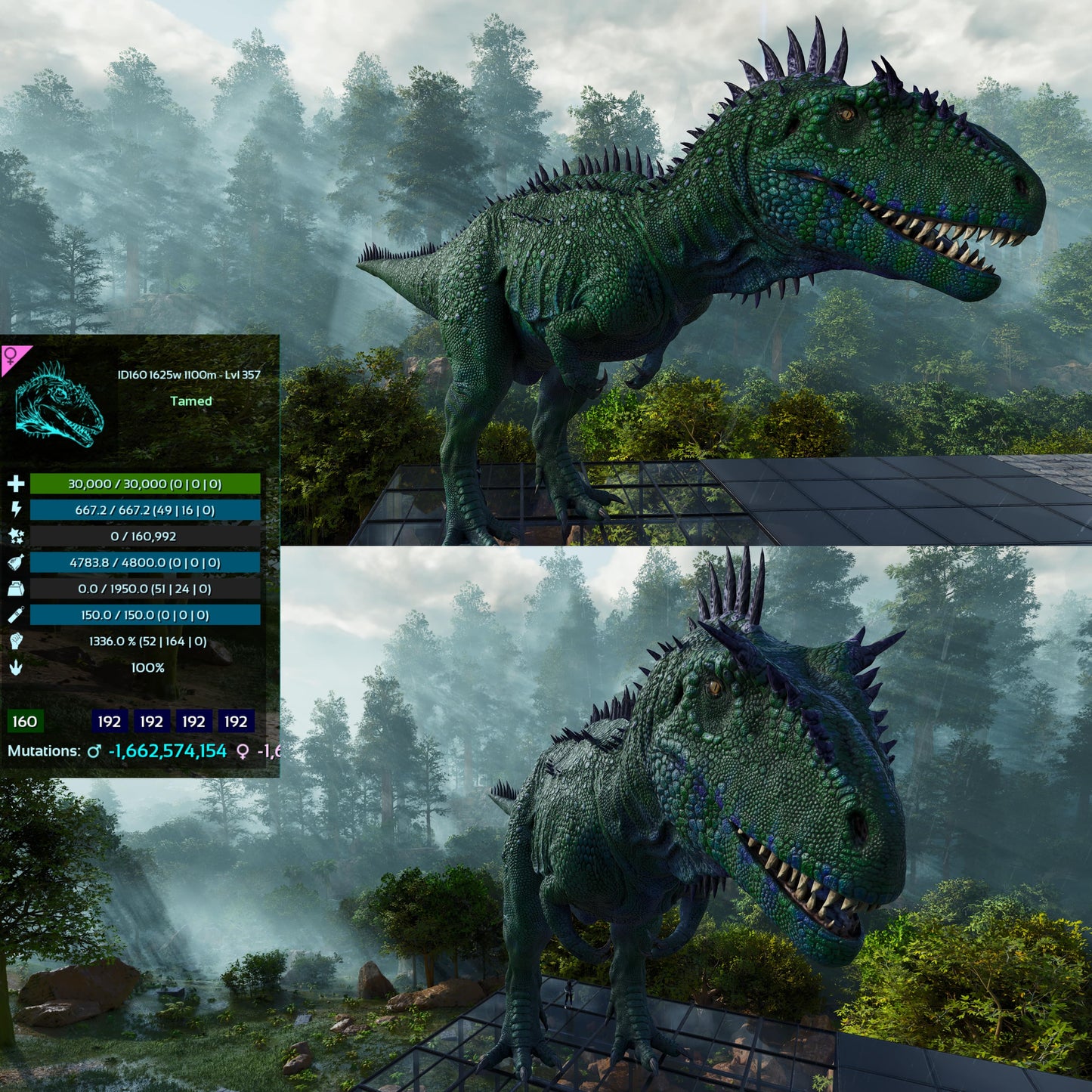 🏷️Carcharodontosaurus / Carcharo / Carcha 1336%Dmg Imprinted🏷️