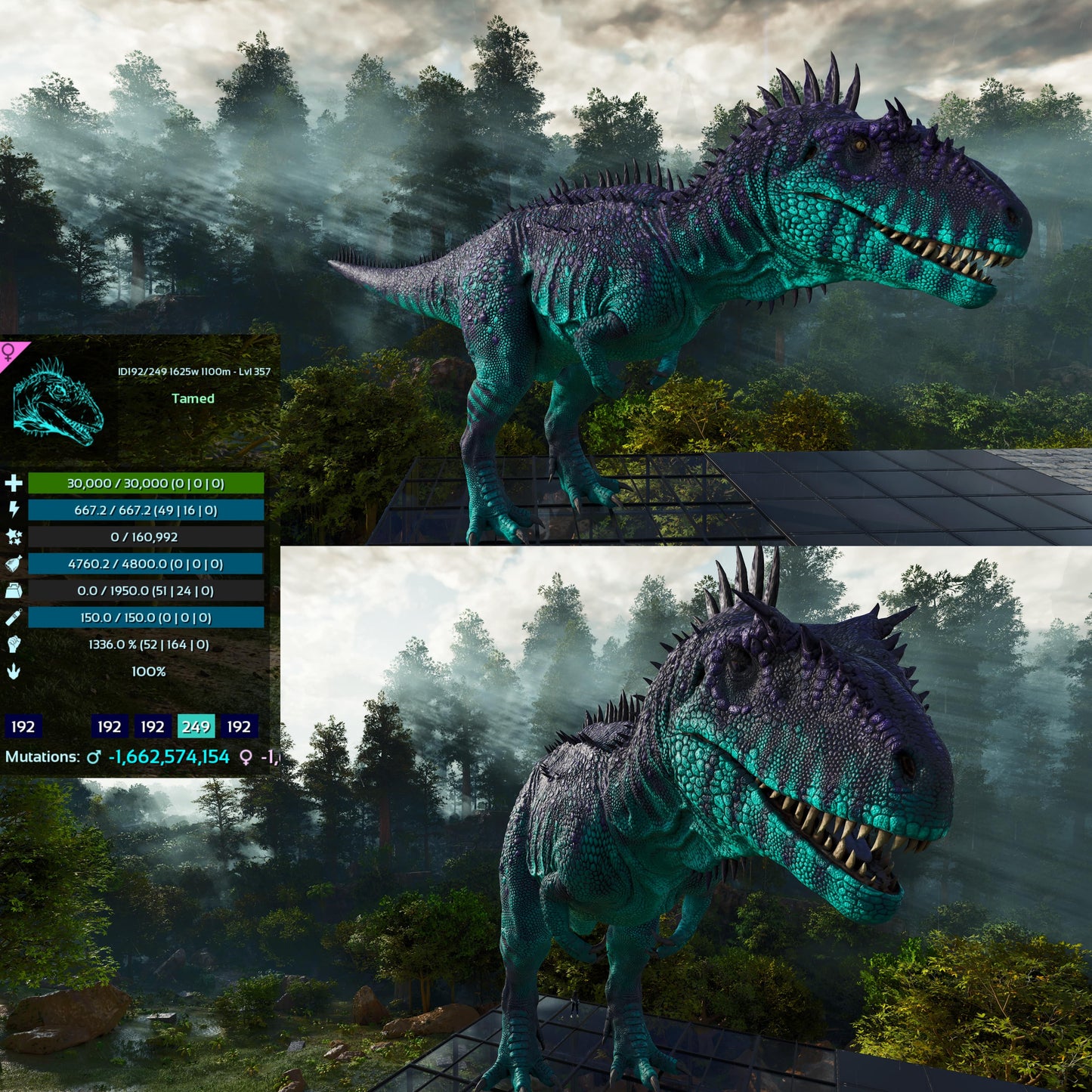 🏷️Carcharodontosaurus / Carcharo / Carcha 1336%Dmg Imprinted🏷️