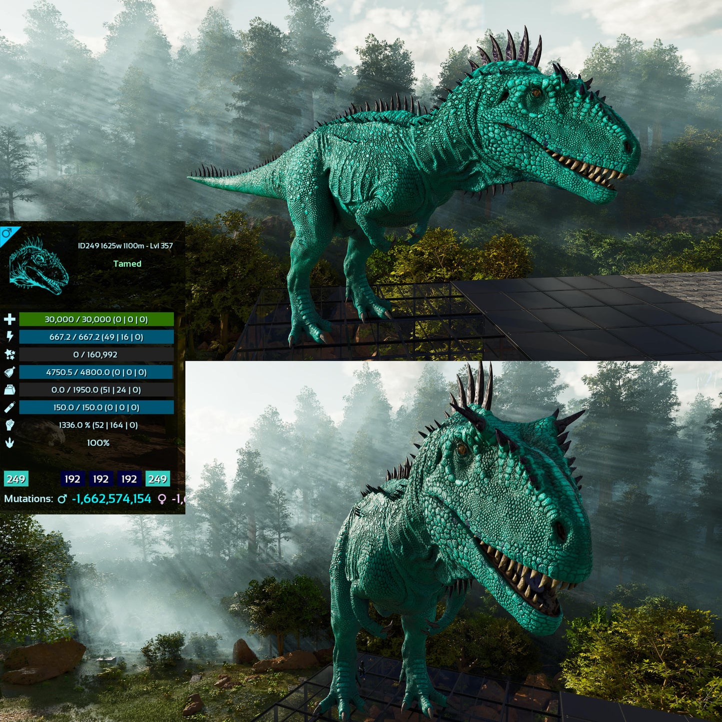 🏷️Carcharodontosaurus / Carcharo / Carcha 1336%Dmg Imprinted🏷️