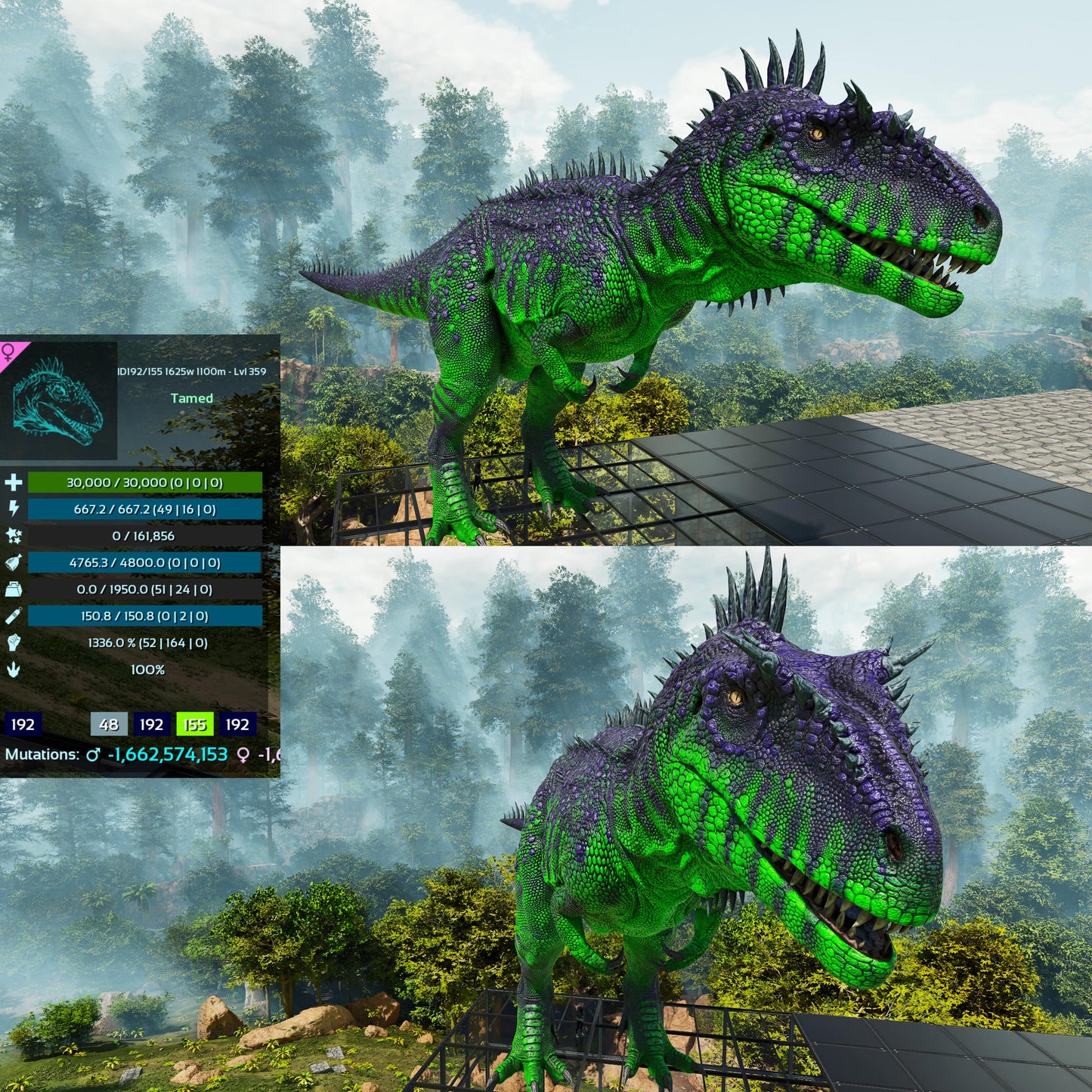 🏷️Carcharodontosaurus / Carcharo / Carcha 1336%Dmg Imprinted🏷️