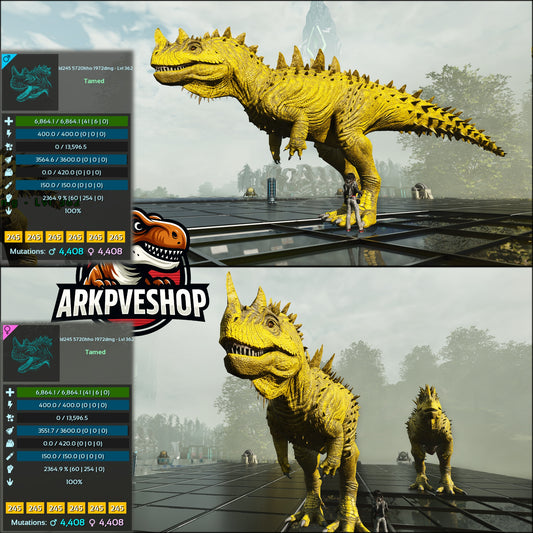 Ceratosaurus 2364% Melee Imprinted