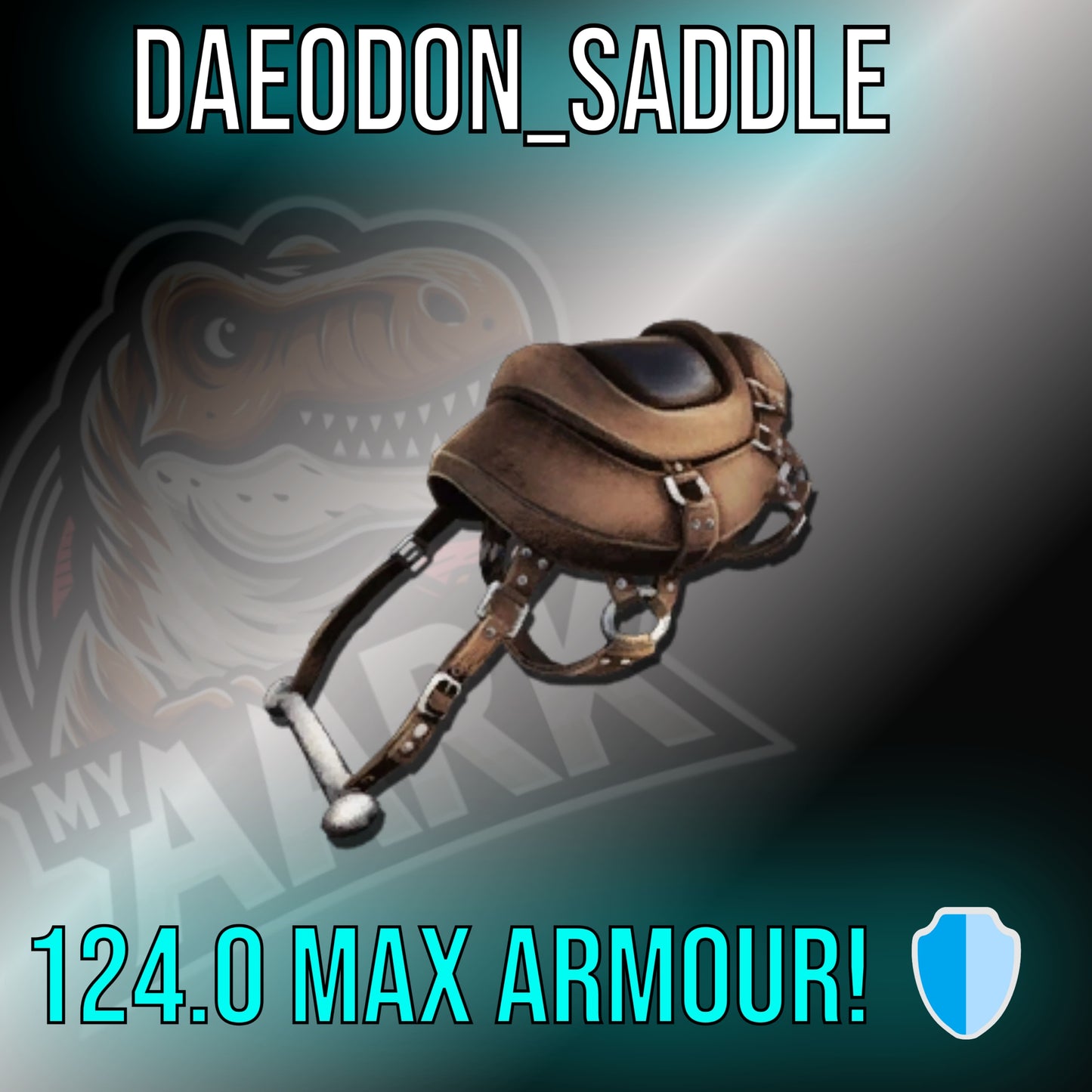 Daeodon - Crafted Saddle