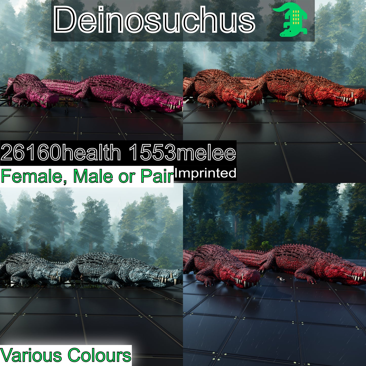 Deinosuchus Max Level 362