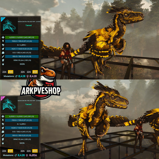 Deinonychus 6khp 705s 1306.5%Melee