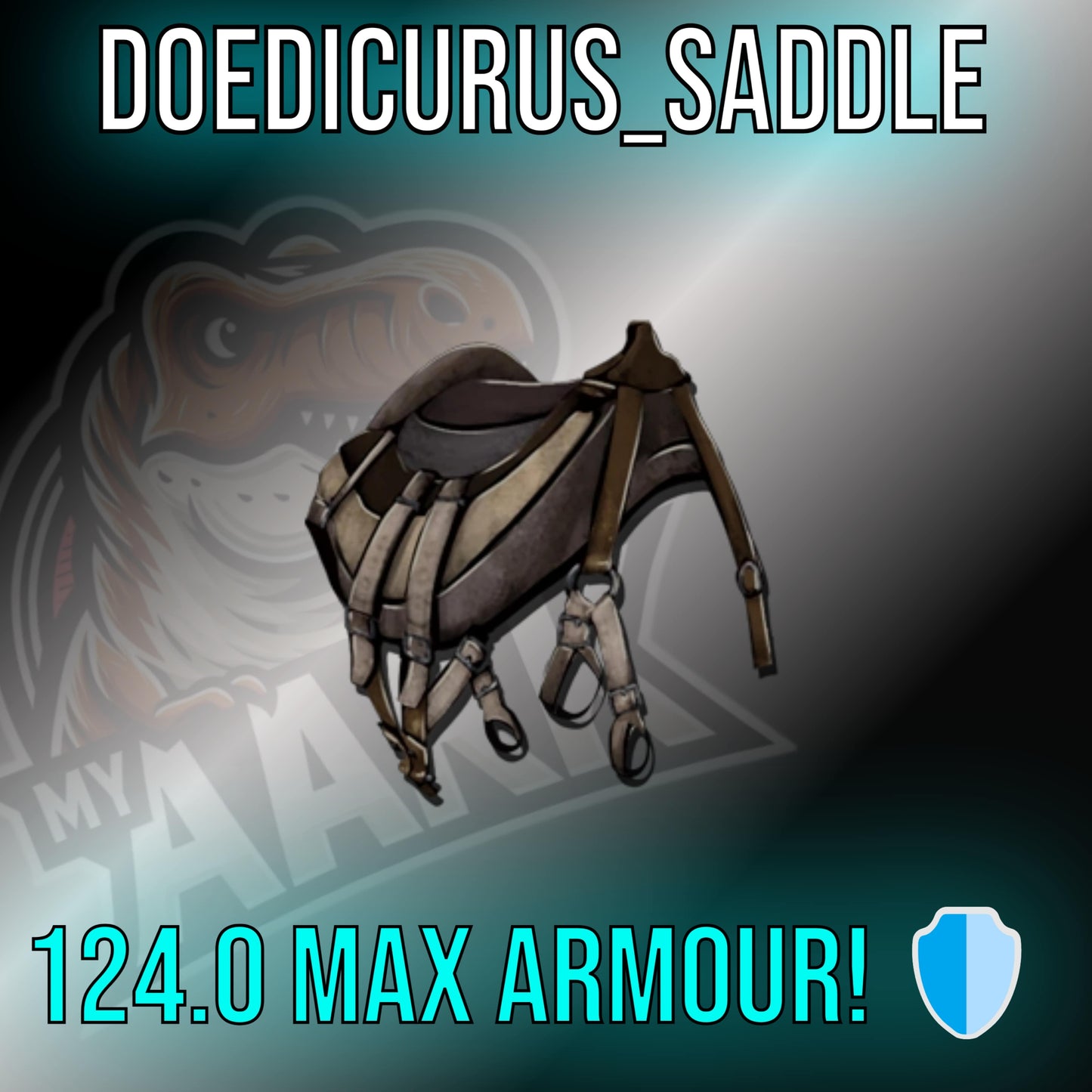 Doedicurus / Doedi - Crafted Saddle