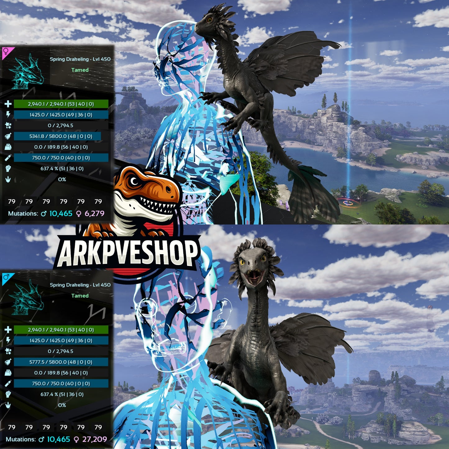 Drakeling Lvl 450 MAX LVL — cannot be leveled up
