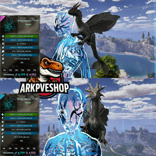 Drakeling Lvl 450 MAX LVL — cannot be leveled up