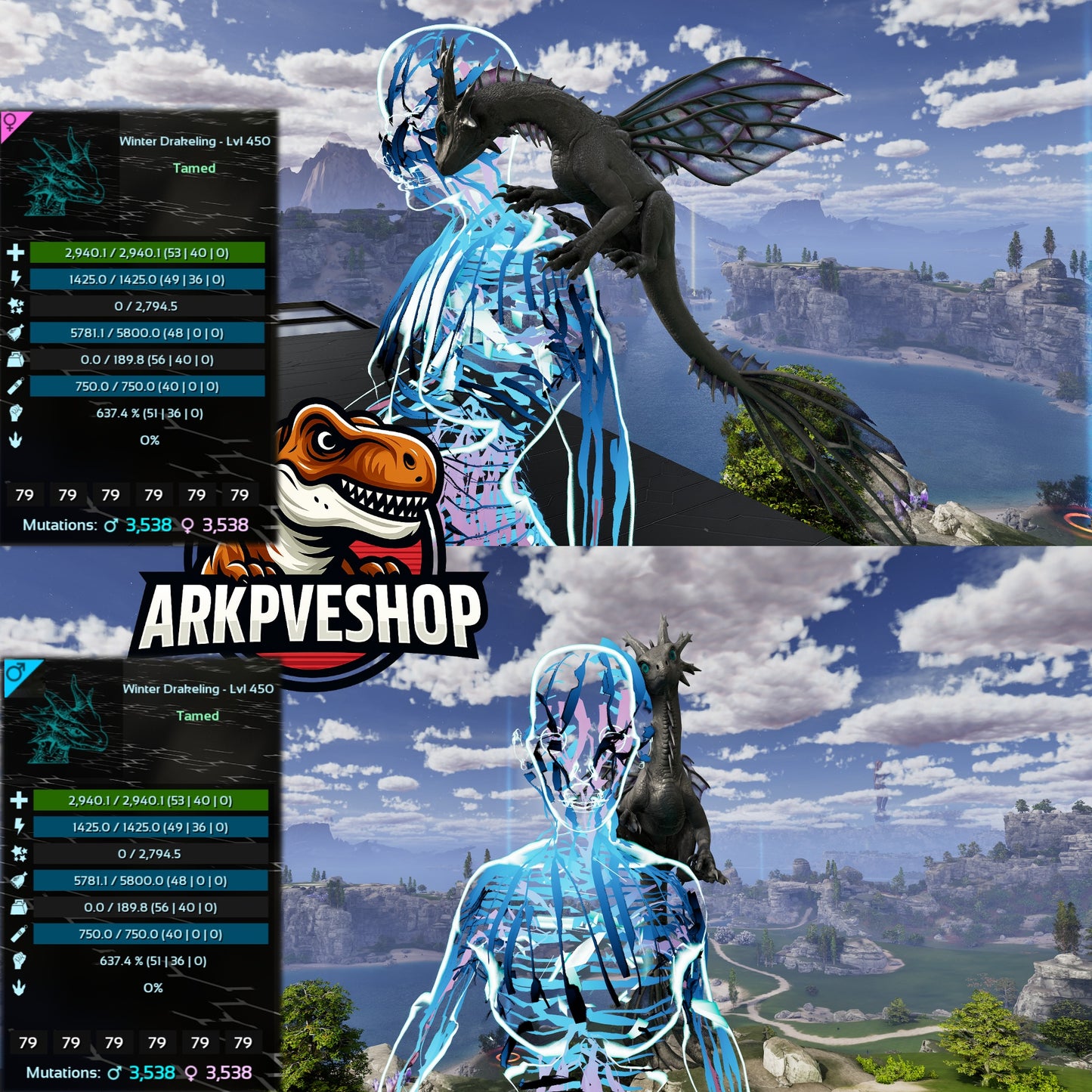 Drakeling Lvl 450 MAX LVL — cannot be leveled up