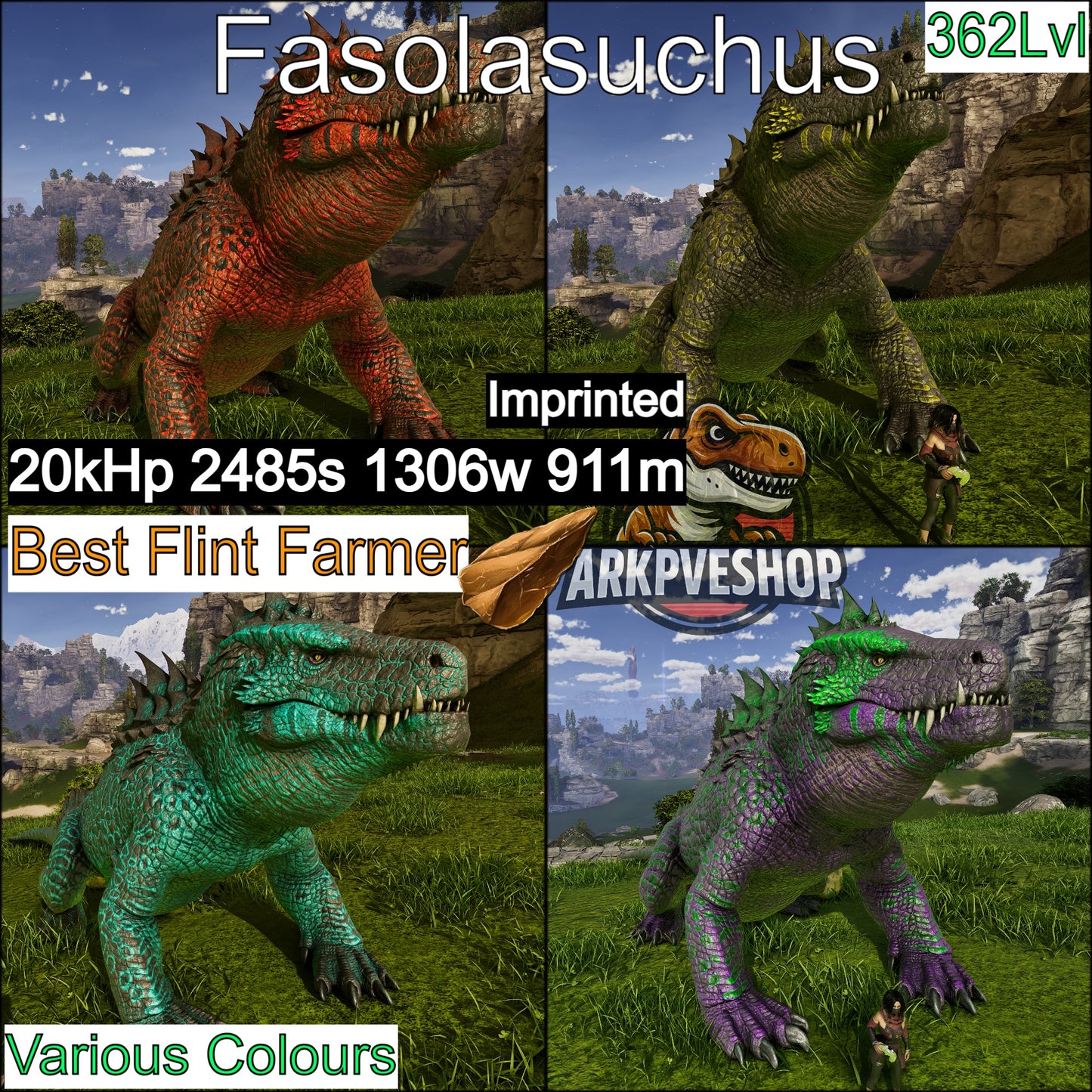 Fasolasuchus Flint Farmer 1306Weight