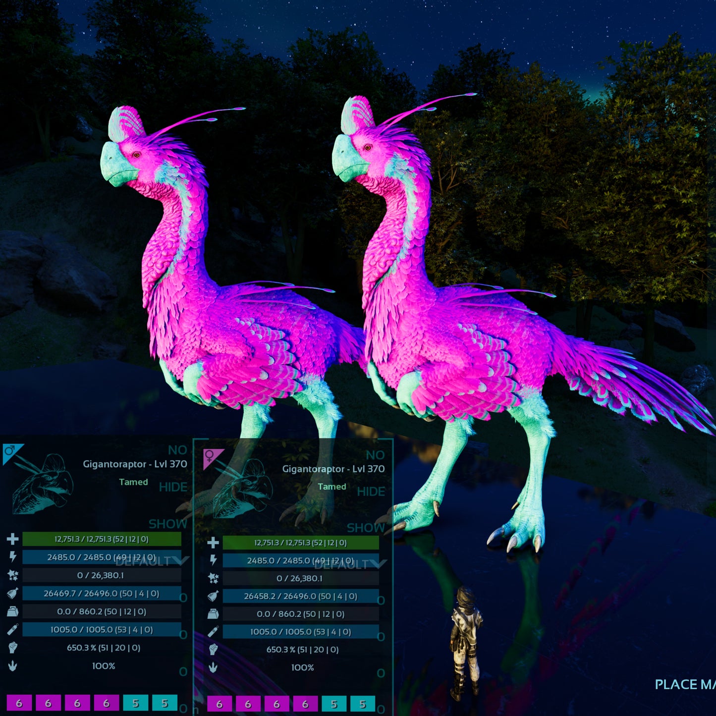 Gigantoraptor Max Level 362