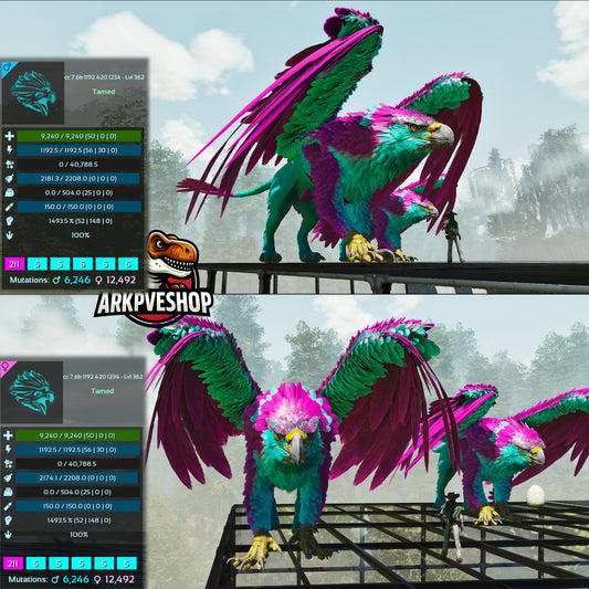 Griffin 362Lvl 1493.5% Melee