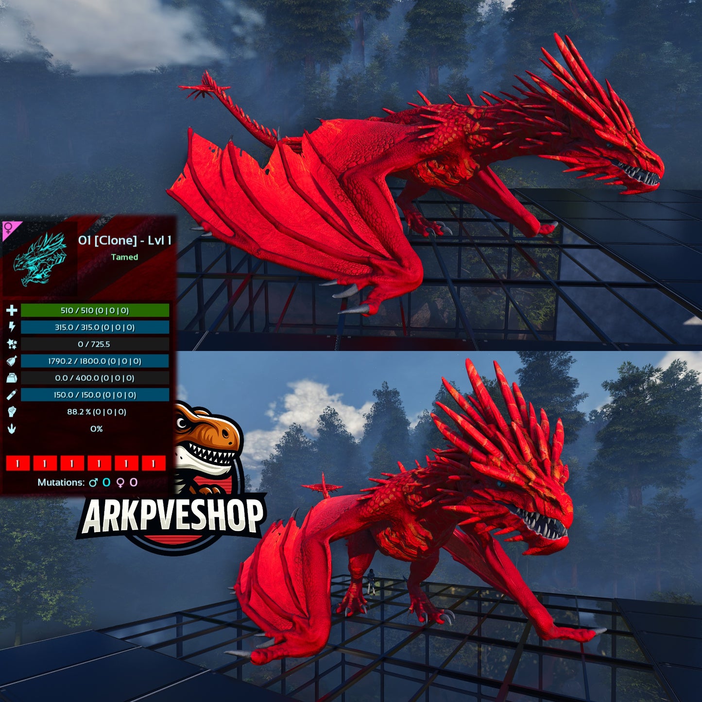 Ice wyvern Lvl 1 Clone