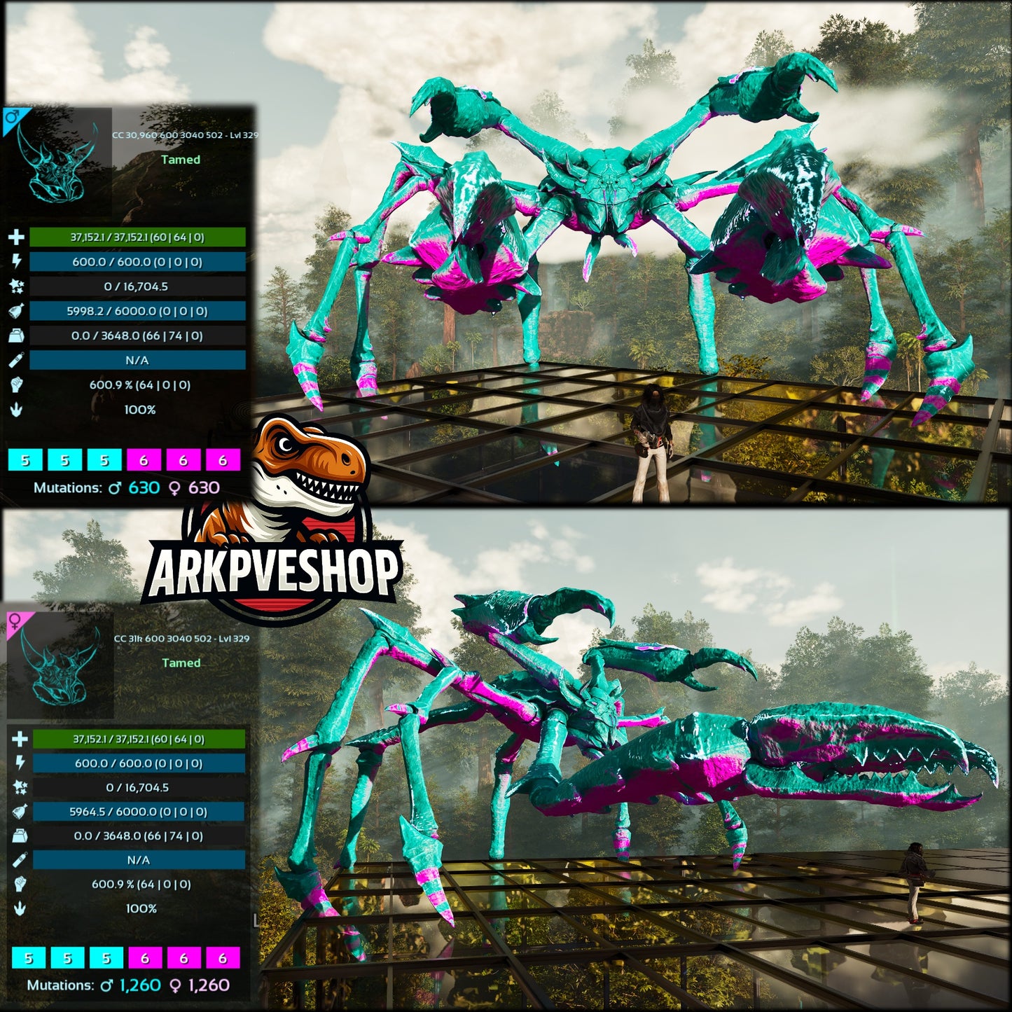 Karkinos 3648Weight 600melee imprinted