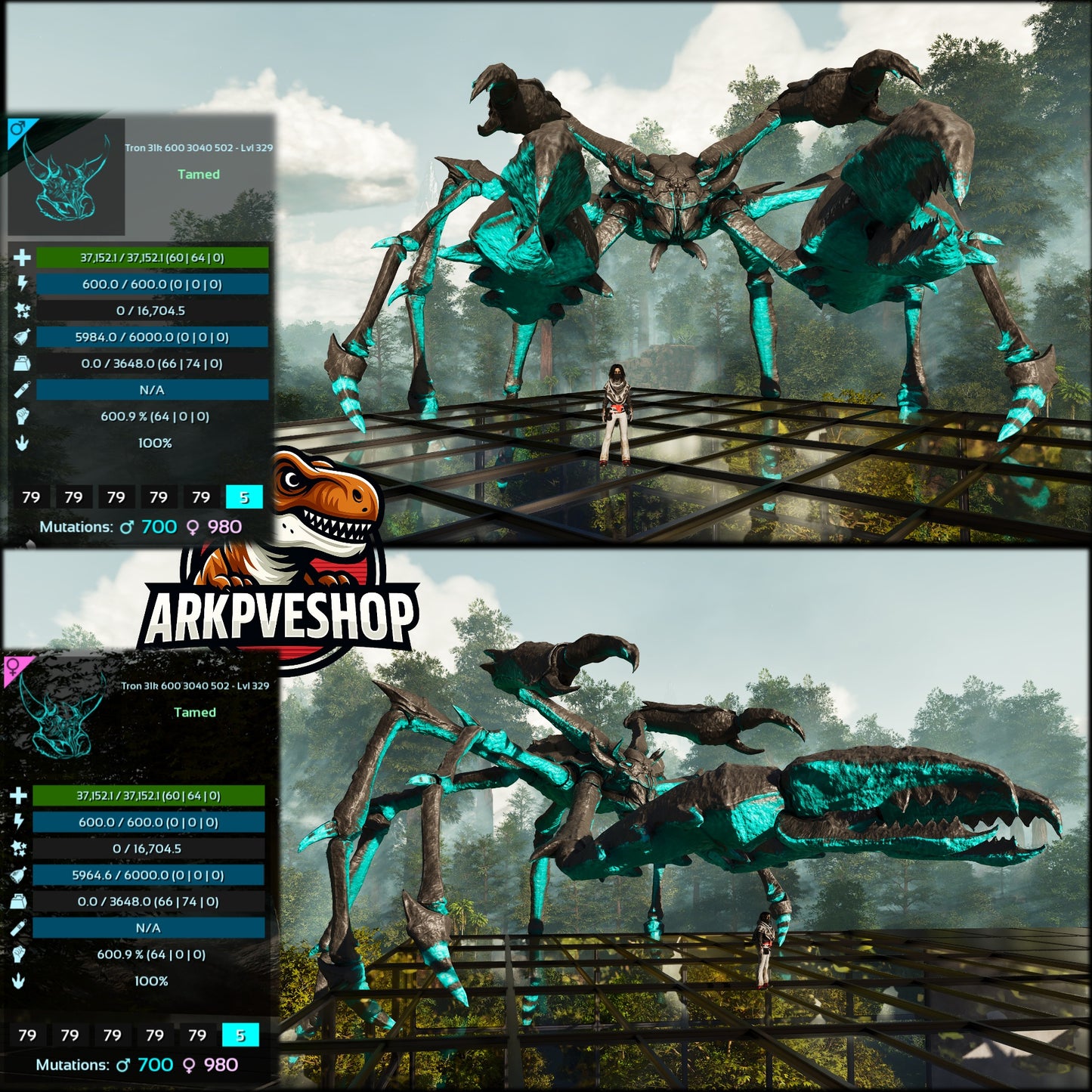 Karkinos 3648Weight 600melee imprinted