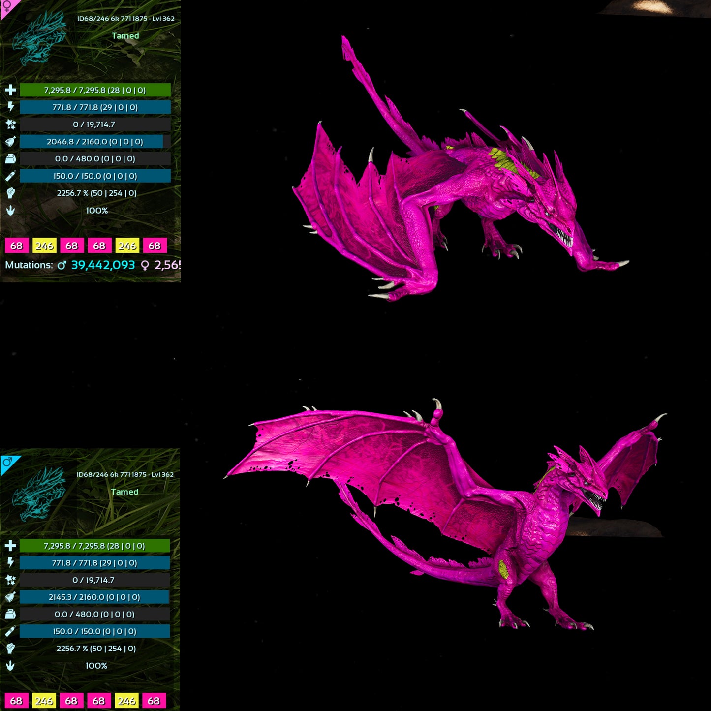 Lightning Wyvern 2256Dmg imprint Top Melee
