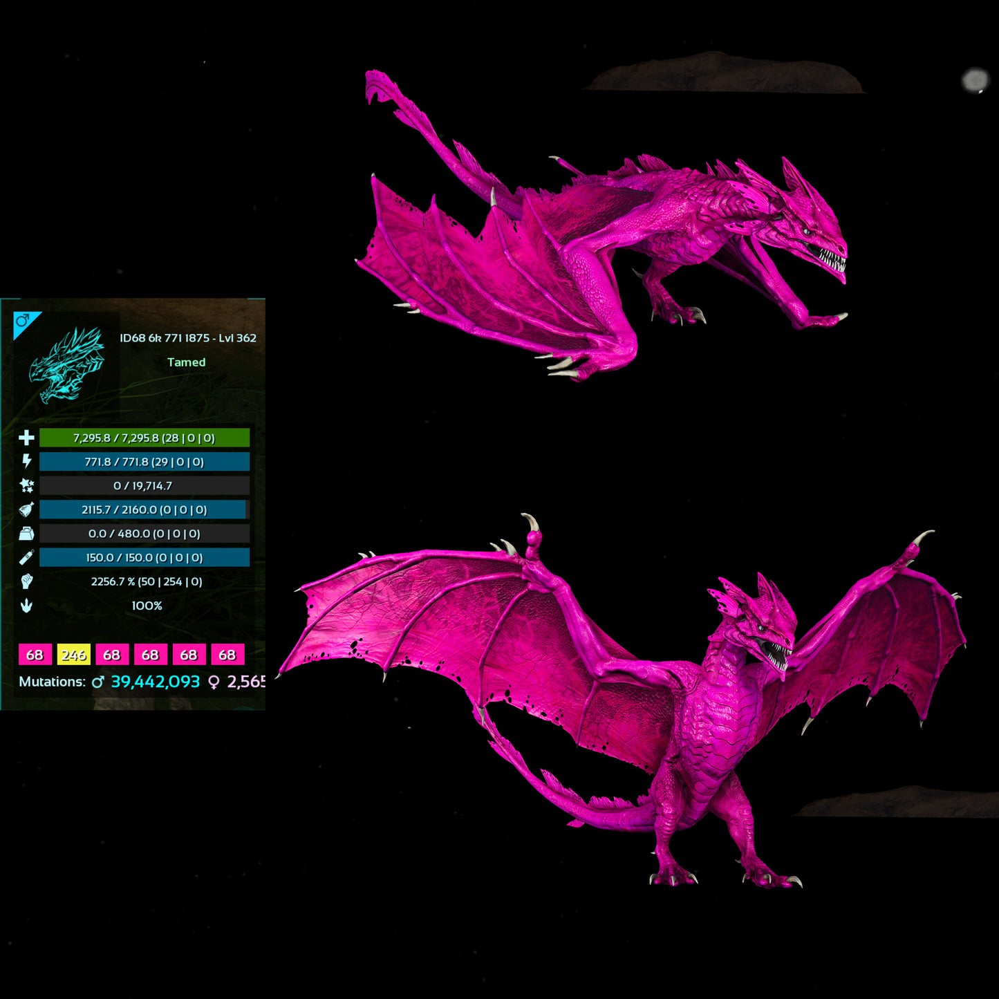 Lightning Wyvern 2256Dmg imprint Top Melee