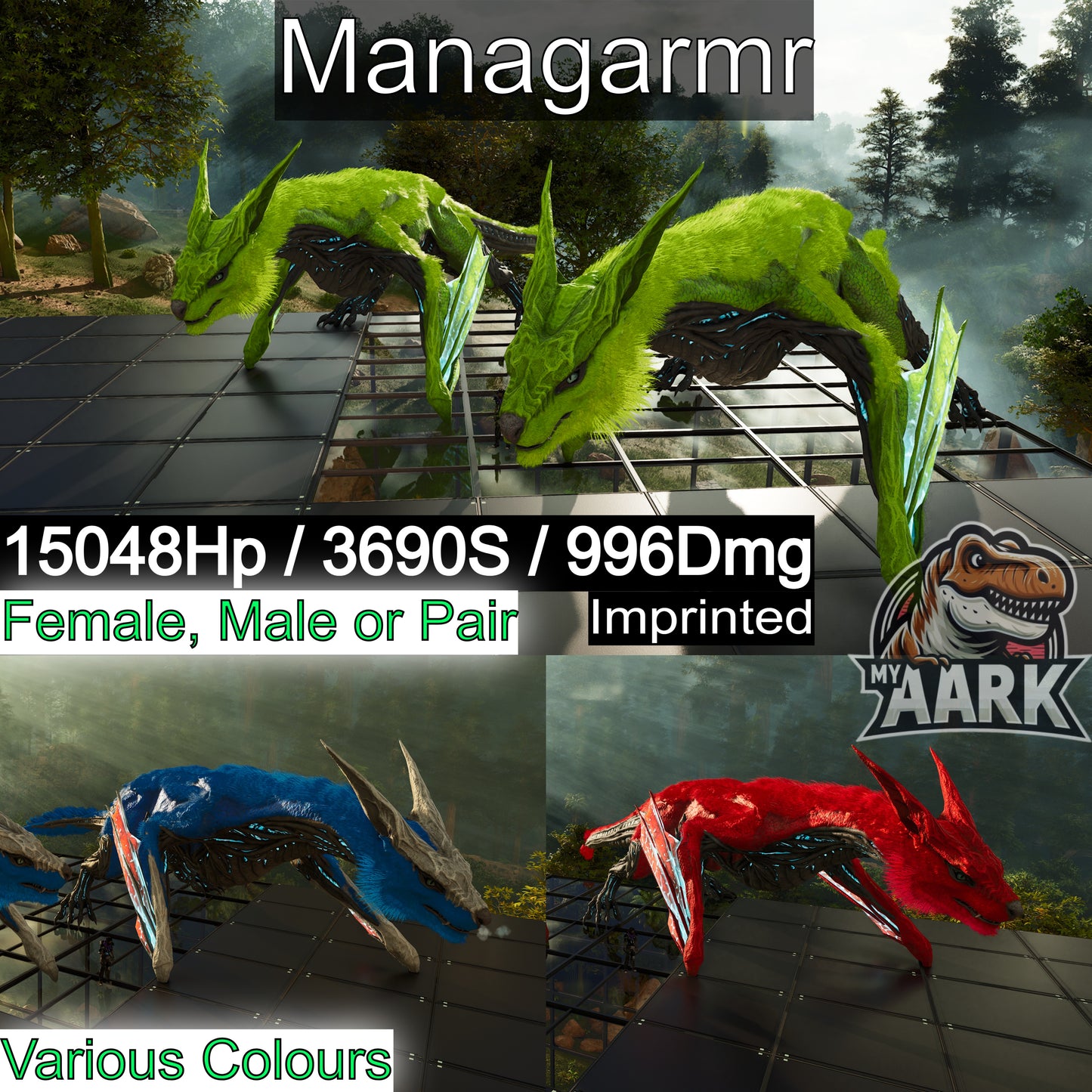 Managarmr / Mana / 15kHP 996melee Max Level 362