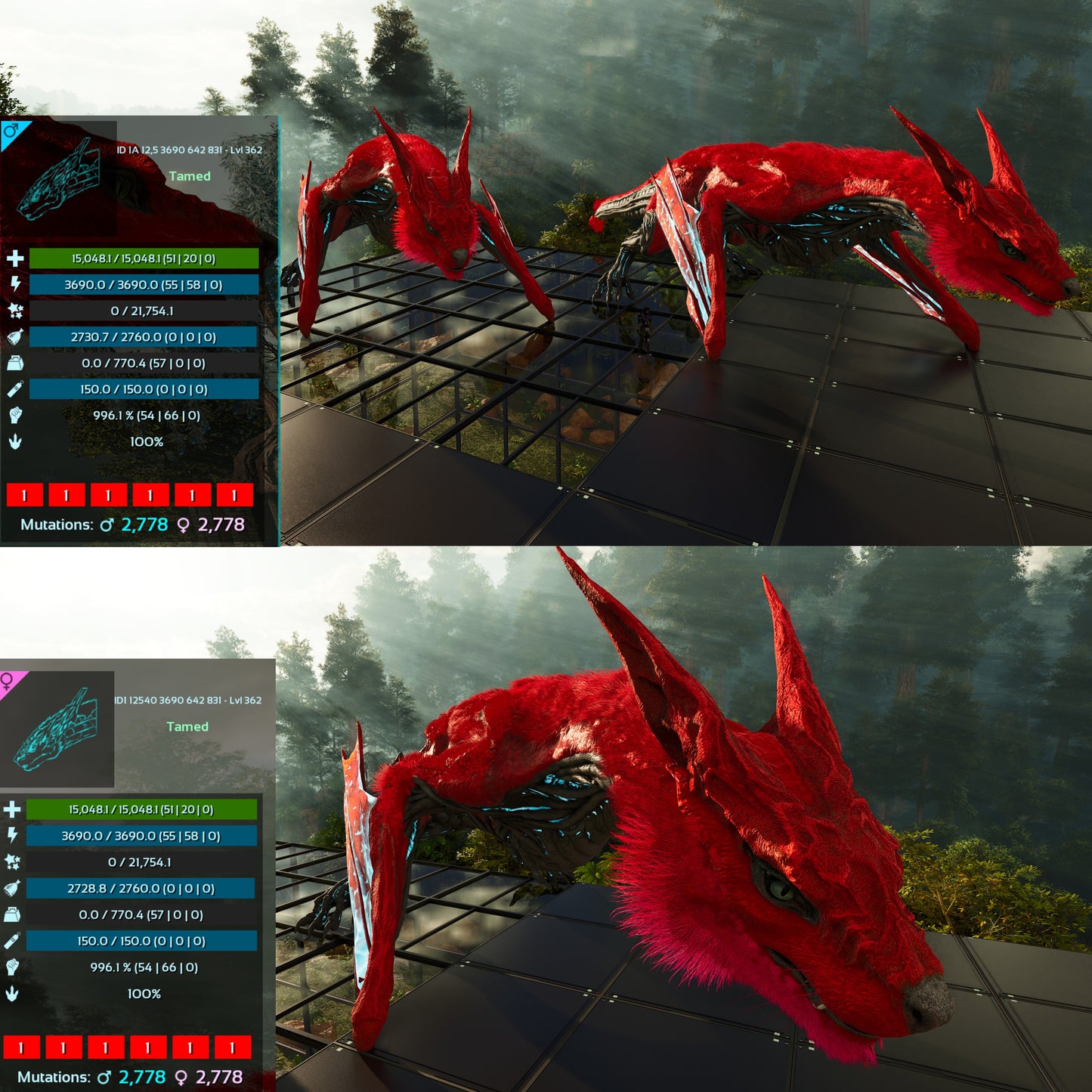 Managarmr / Mana / 15kHP 996melee Max Level 362