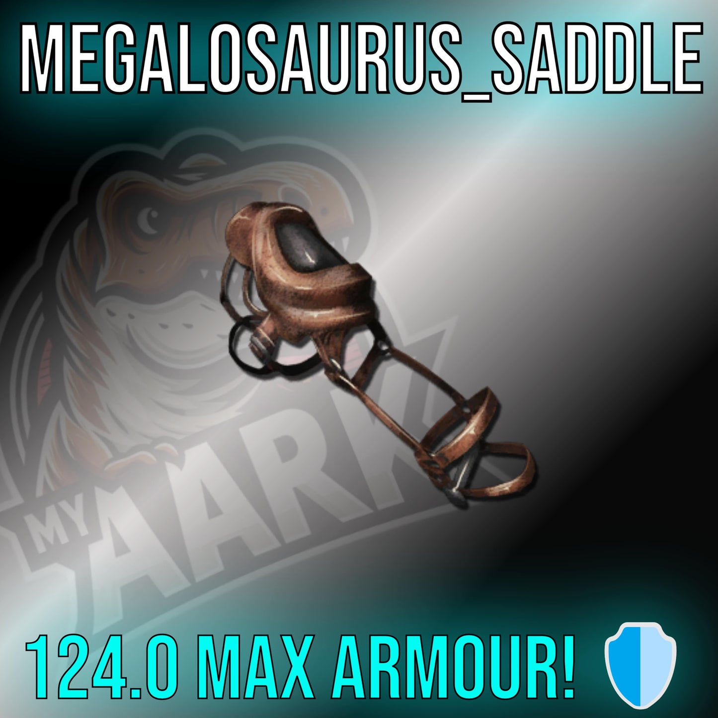 Megalosaurus / Megalo - Crafted Saddle