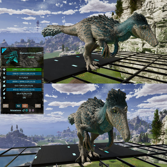 Megaraptor Clone High Lvls