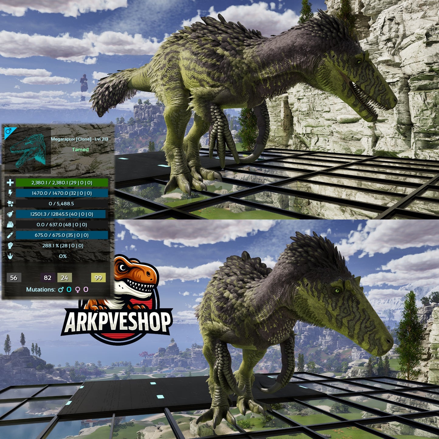 Megaraptor Clone High Lvls