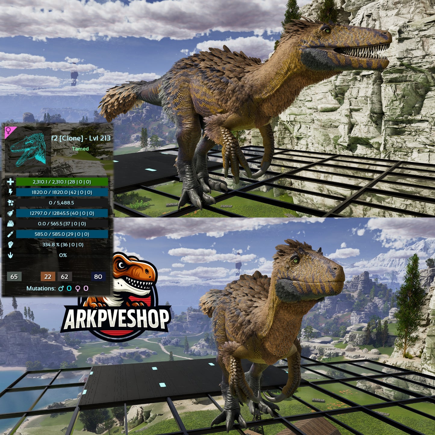 Megaraptor Clone High Lvls
