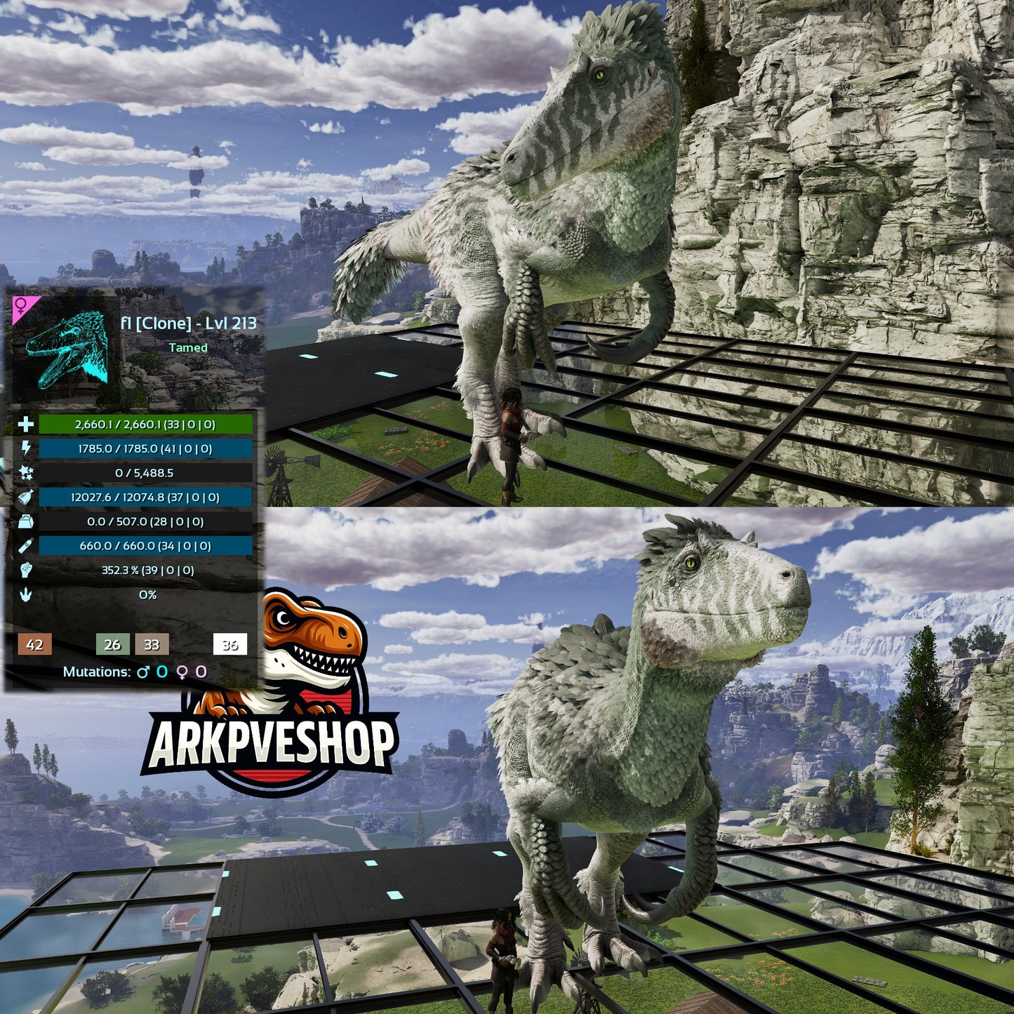 Megaraptor Clone High Lvls