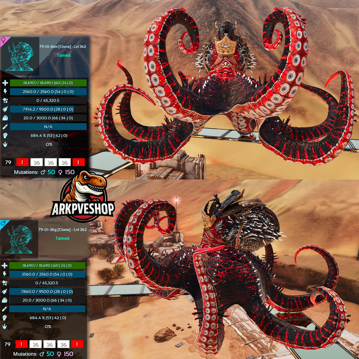 Palaeoctopus Lvl 362 Genesis