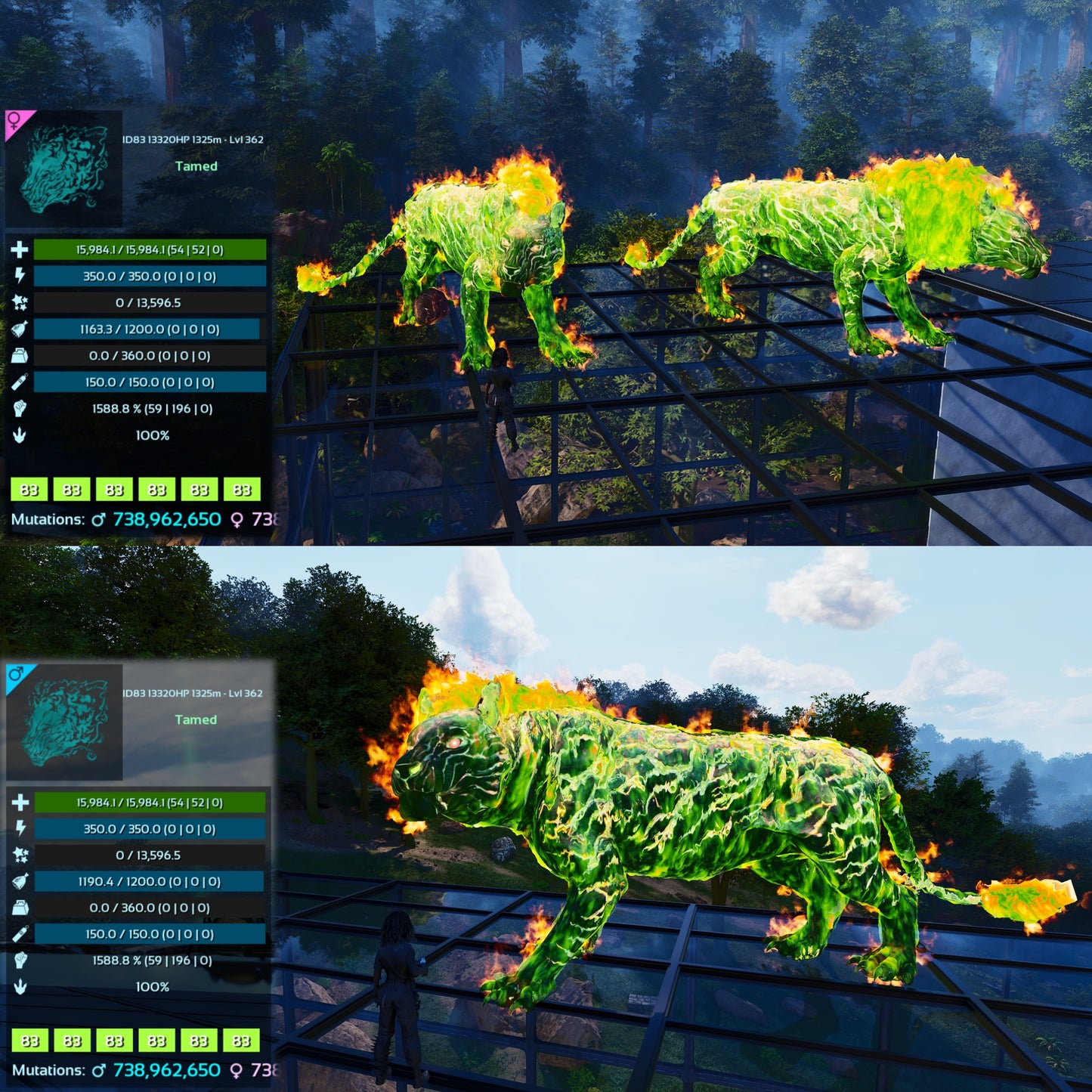 Pyromane Pyro 362Lvl 1588%dmg Imprinted🔥