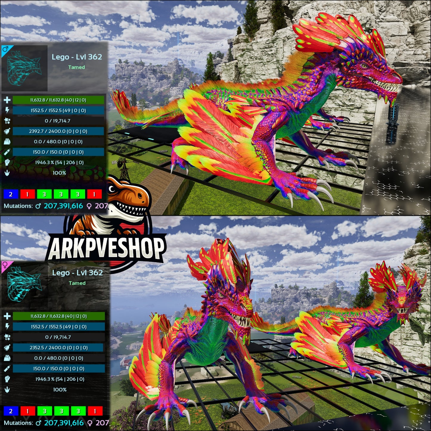Rock Drake Mix Colours Top Stats