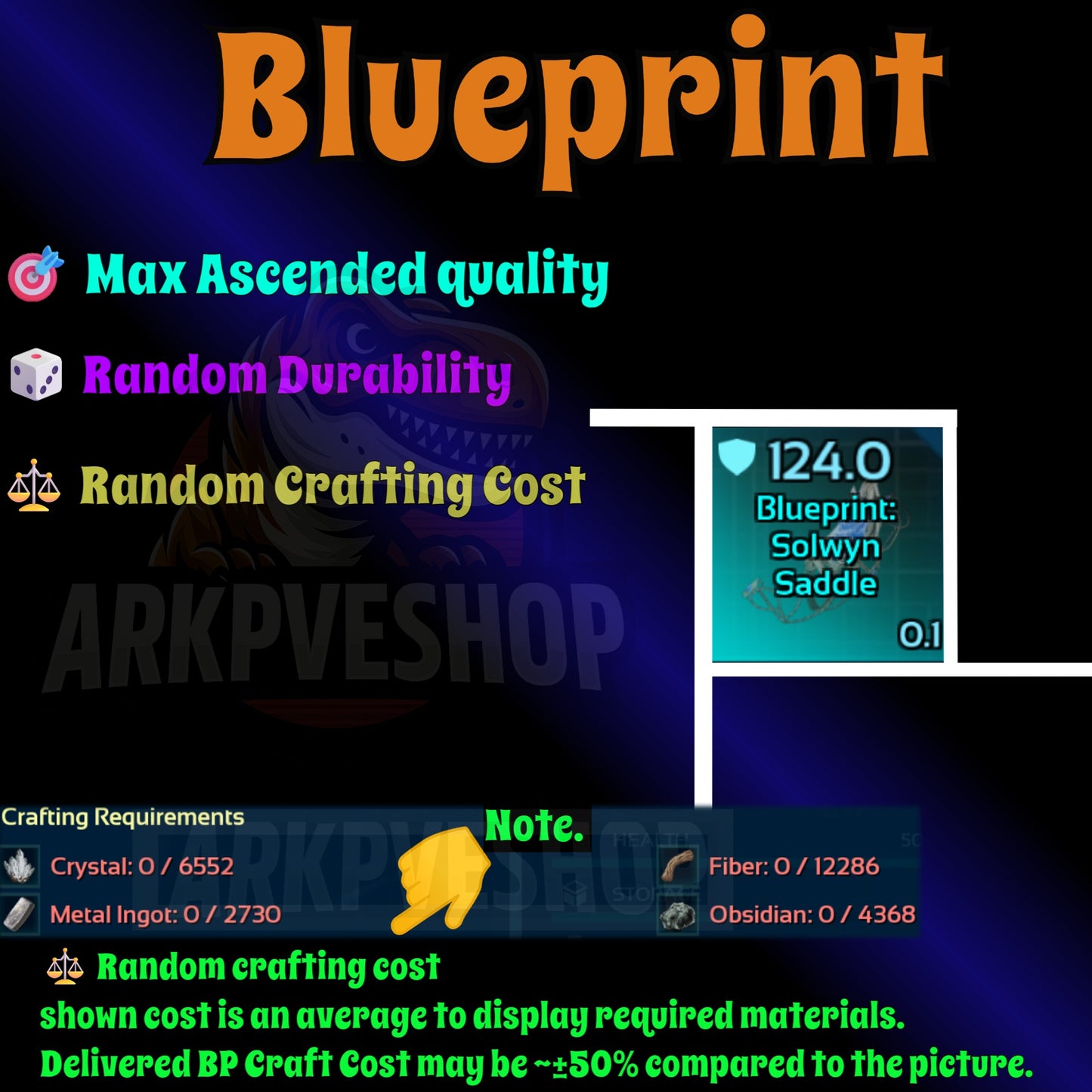 Lost Colony Blueprint BP