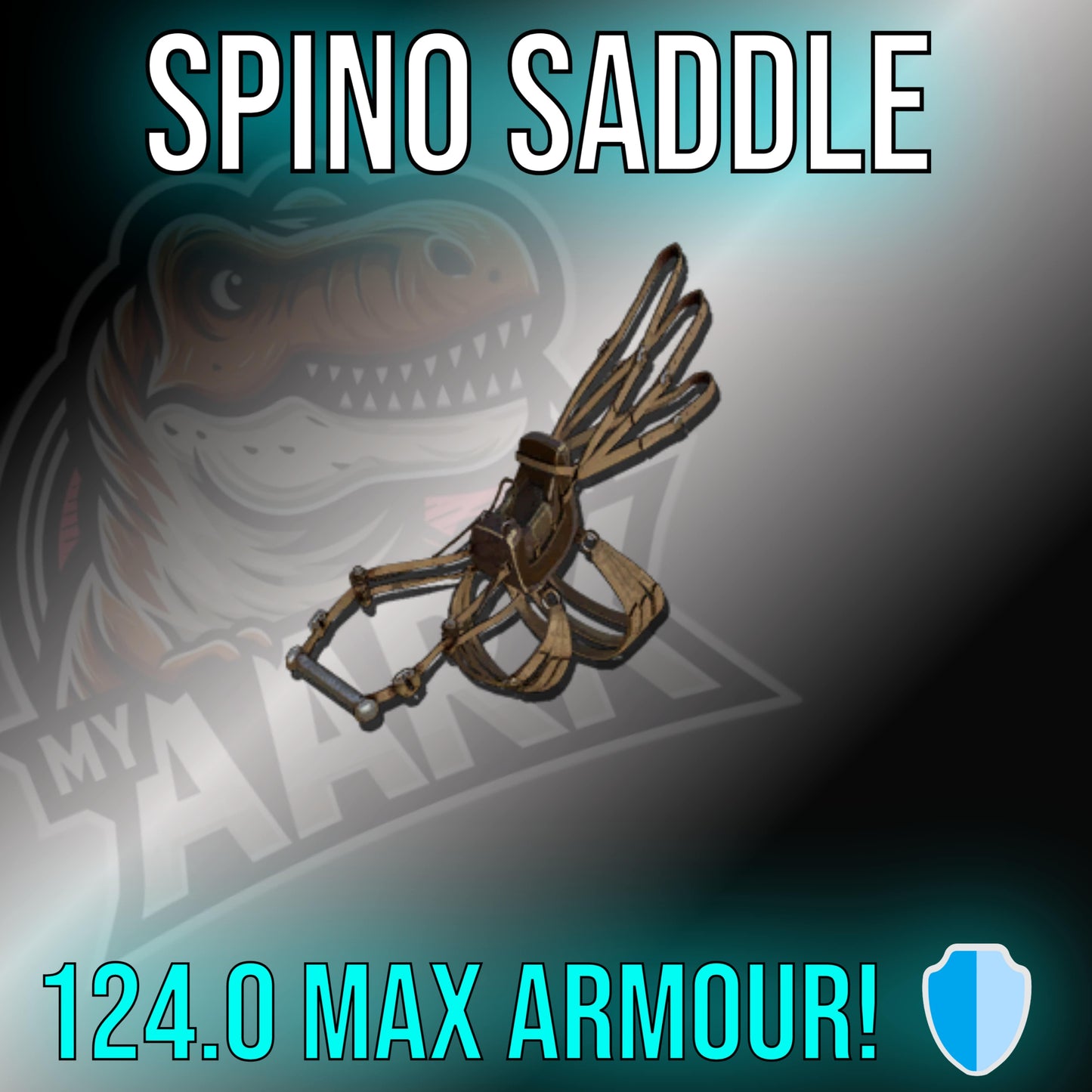 Spinosaurus / Spino - Crafted Saddle
